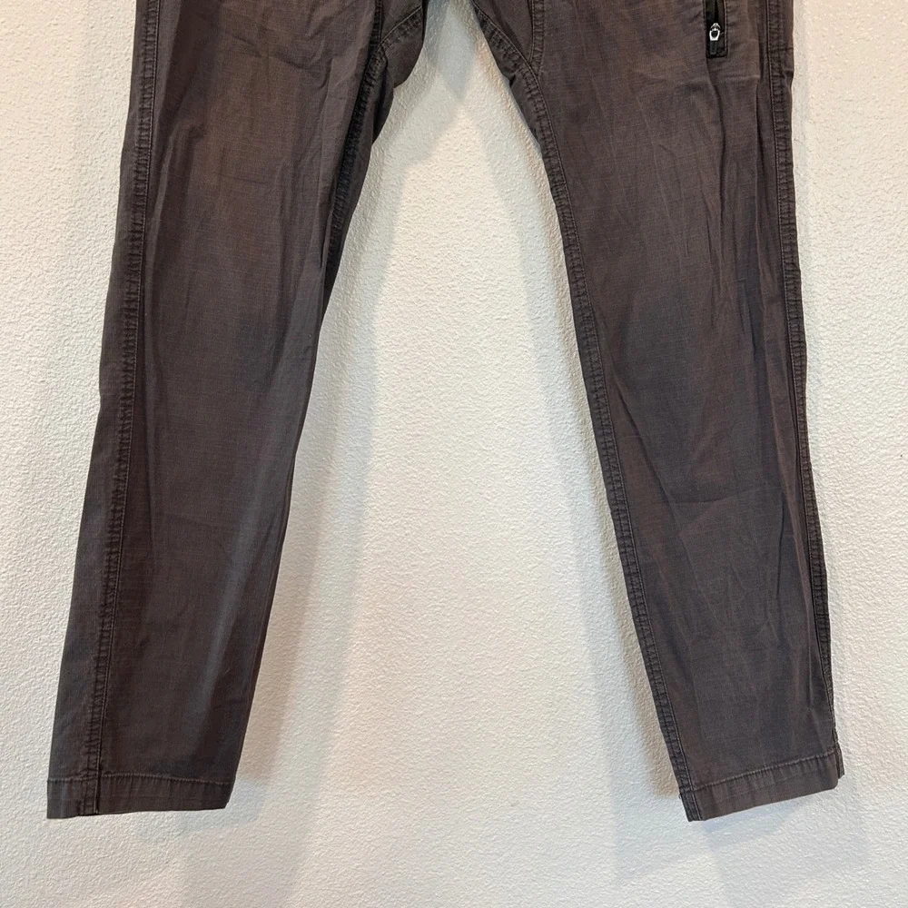 Vuori Ripstop Climber Pants Mens Small Charcoal Grey Slim Tapered V412